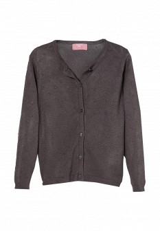 Кардиган Mango Kids, цвет: серый. Артикул: MA018EGCRW19. Детская одежда / Одежда для девочек / Джемперы и кардиганы / Кардиганы